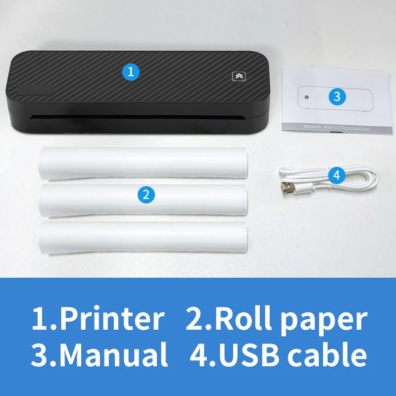Inkless Portable Printer By TheUniQiuck