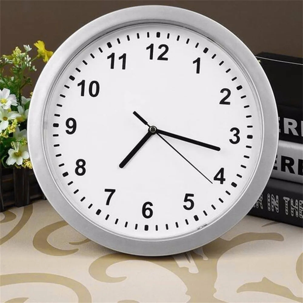 Hidden Safe Wall Clock Money Jewellery Stuff Storage Ideal for Home Office