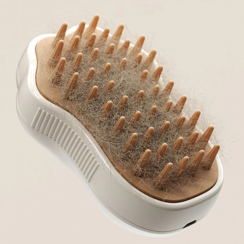 3 in 1 Steamy Pet Brush for Cat/Dog