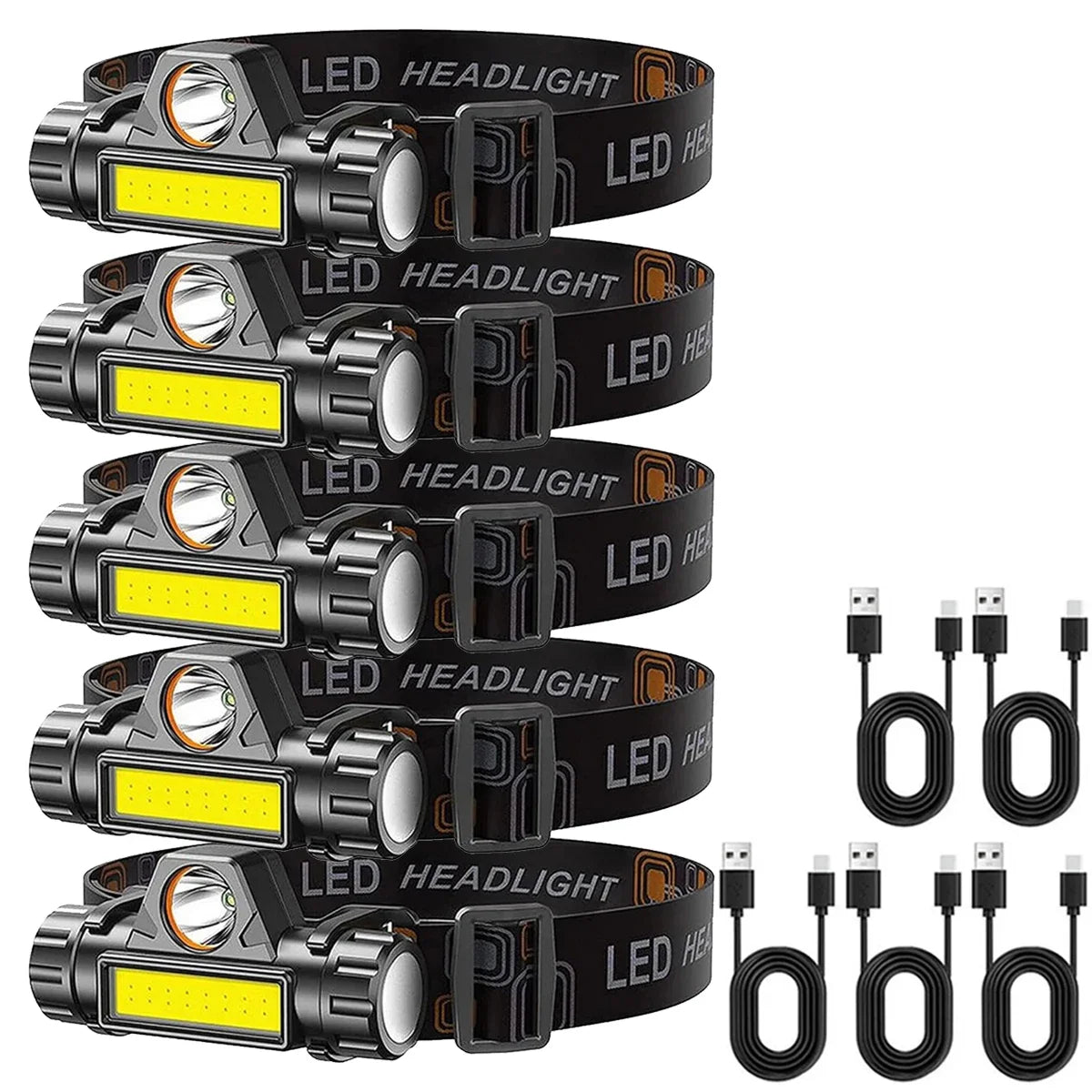 LumosPro Max Rechargeable COB Headlamp