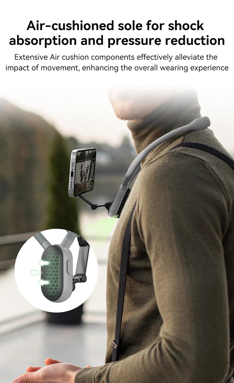 TUQ Silicone Magnetic Quick Release Neck Mount