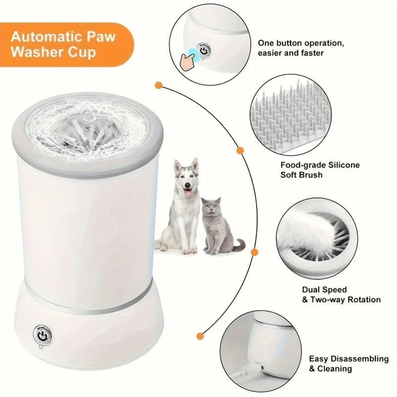 Portable Quick Pet Paw Cleaner