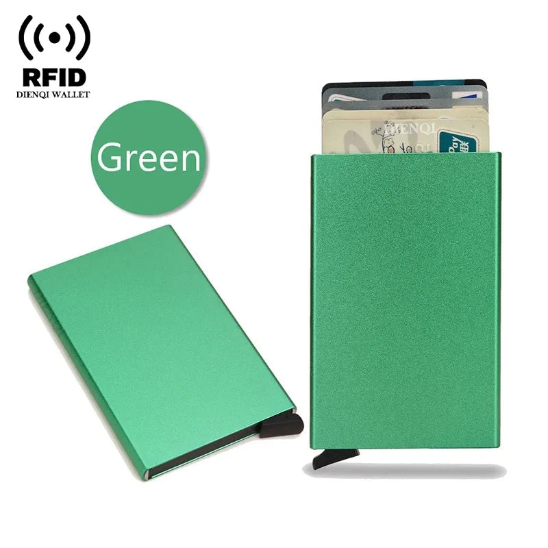 RFID Metal Credit Card Smart Wallet