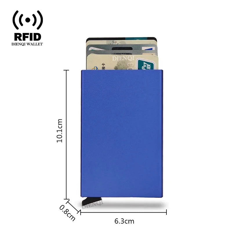RFID Metal Credit Card Smart Wallet