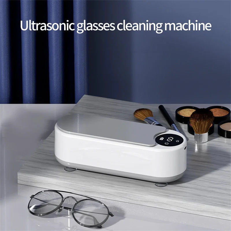 Portable Ultrasonic Cleaner Pod Jewelry, Glasses, Makeup Brushs - 450ml