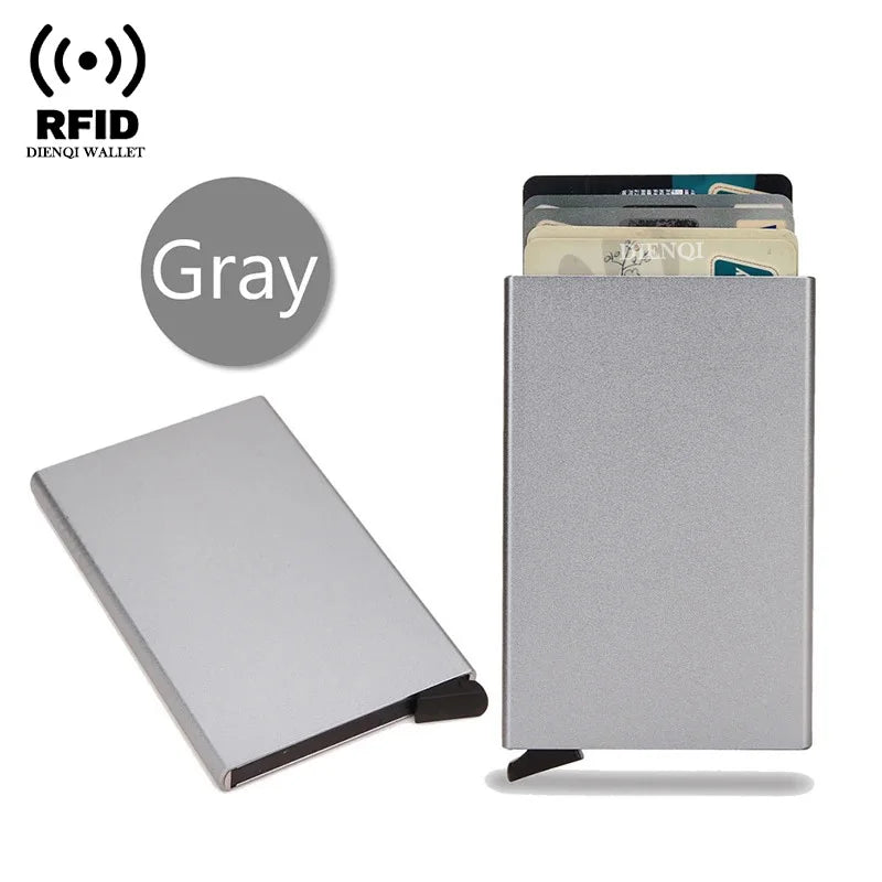 RFID Metal Credit Card Smart Wallet