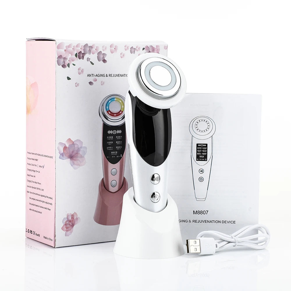7 in 1 Face Massager for Face Lifting and Skin Rejuvenation