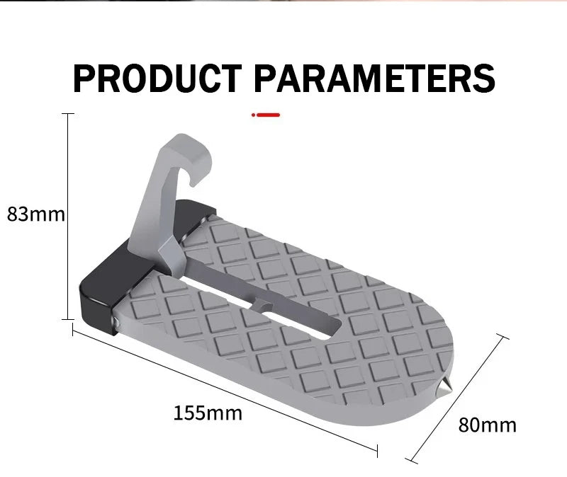 TheUniQuick Roof Access Door Step Hook Stand Pedals/ Safety Hammer