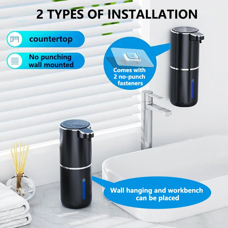 Touchless Soap Dispenser Foam and Liquid Mode for Bathroom Kitchen