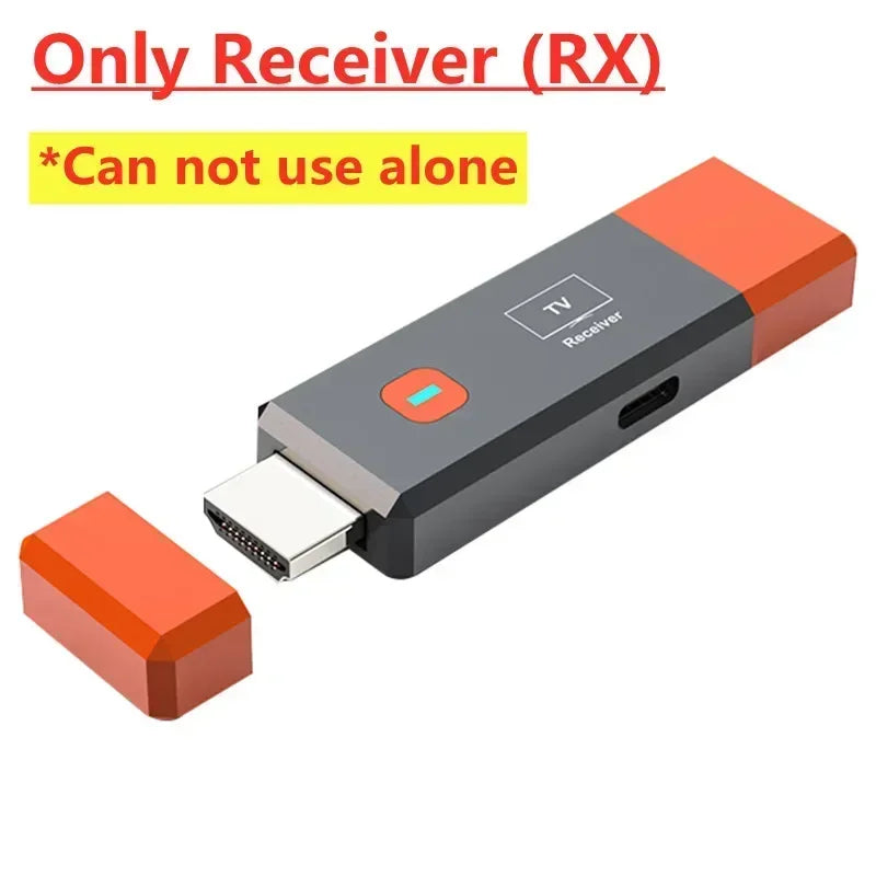 Wireless HDMI Video Receiver For PC Laptop To Projector Monitor