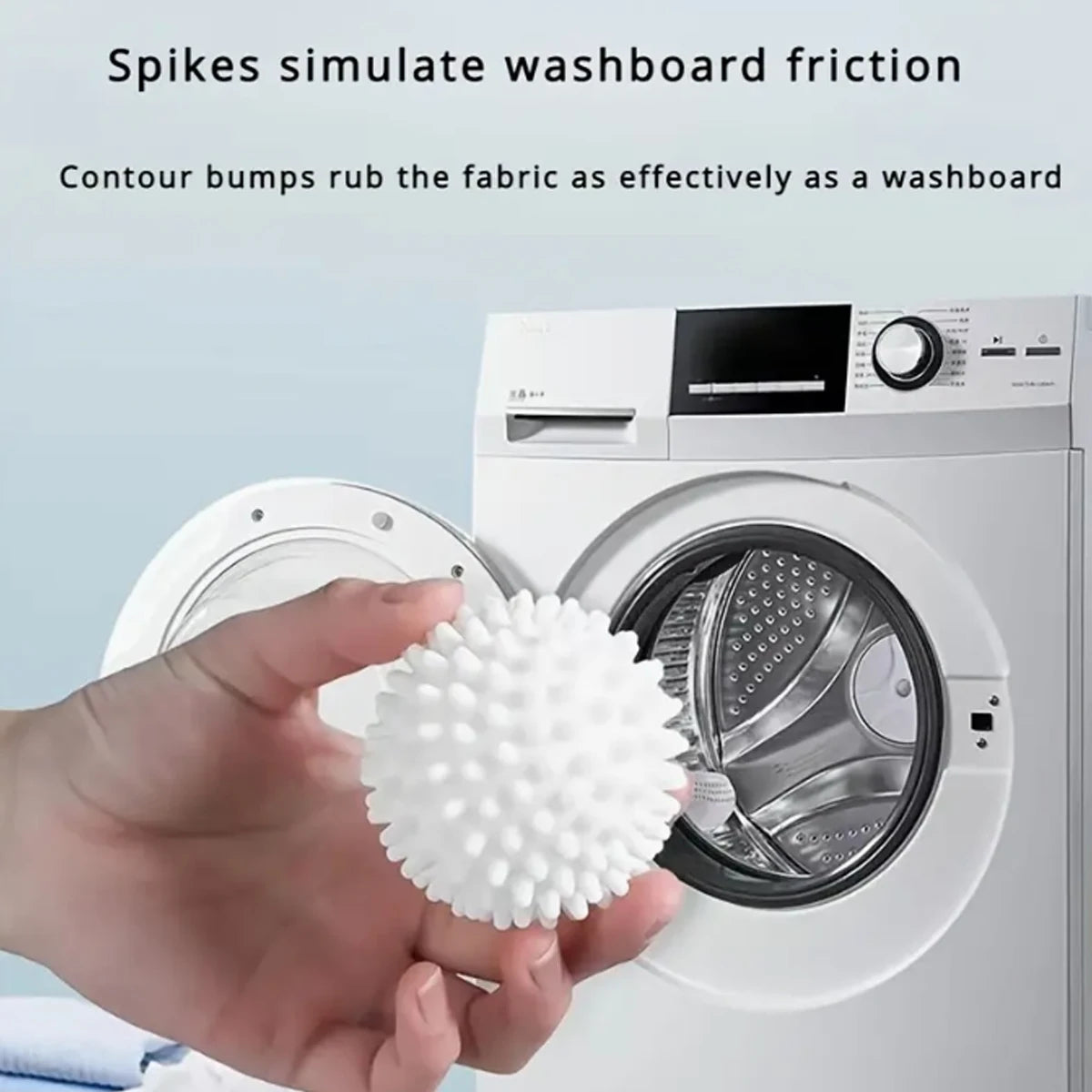 Laundry Ball for Washing Machines to Remove Dirt and Prevent Entanglement Hair