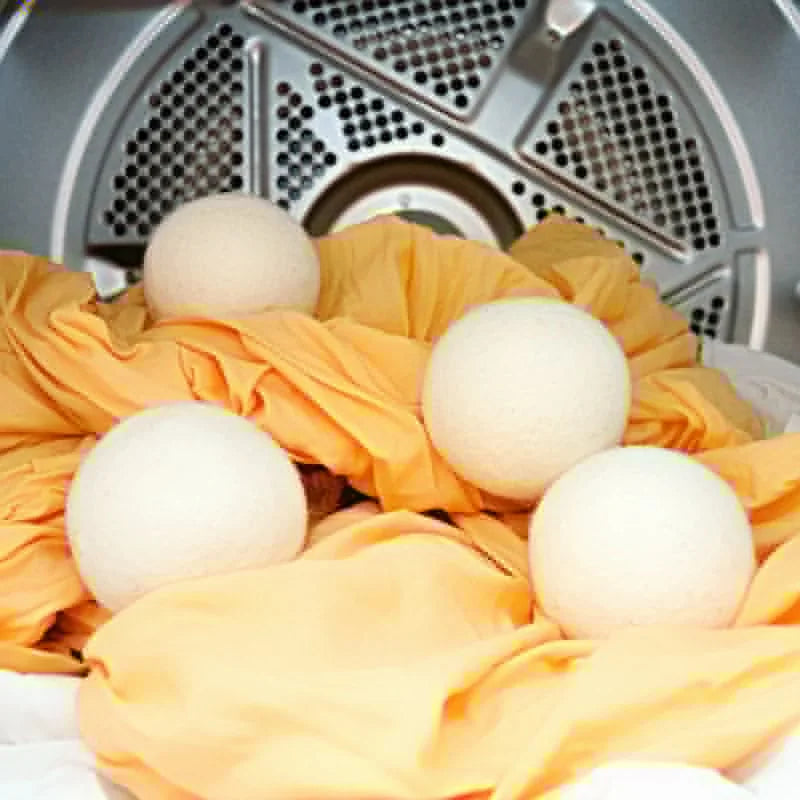 UniQuick Clothes Wool Dryer Balls Laundry For Tumble Dryer Reusable