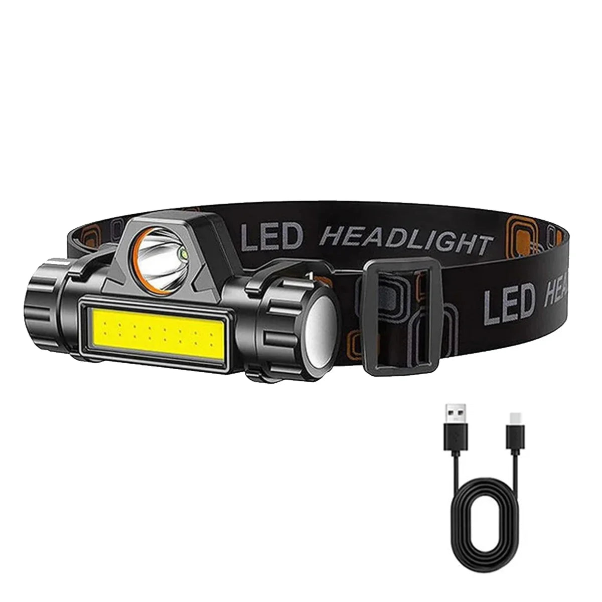 LumosPro Max Rechargeable COB Headlamp