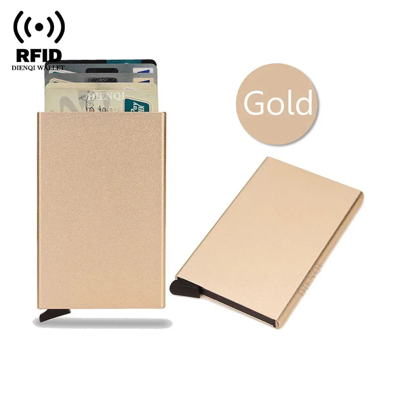 RFID Metal Credit Card Smart Wallet
