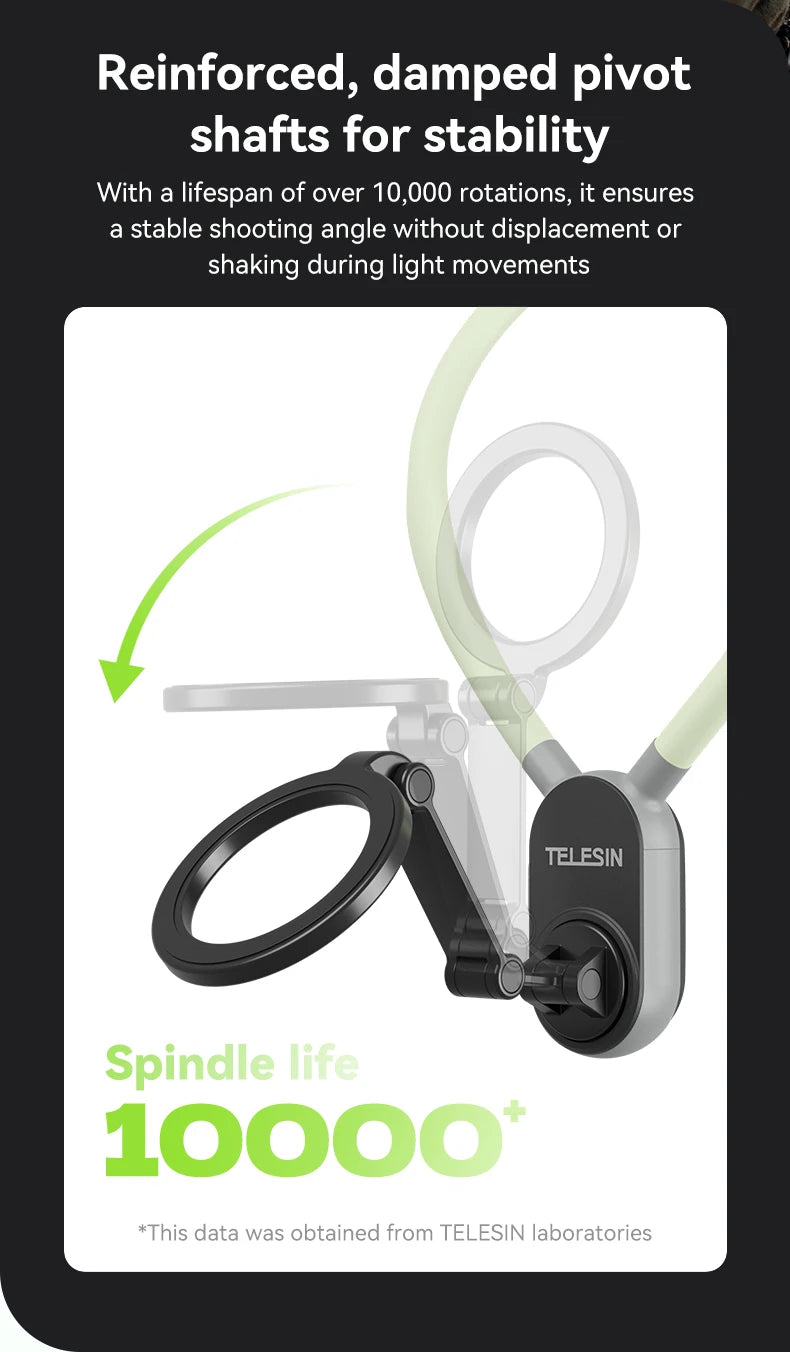 TUQ Silicone Magnetic Quick Release Neck Mount