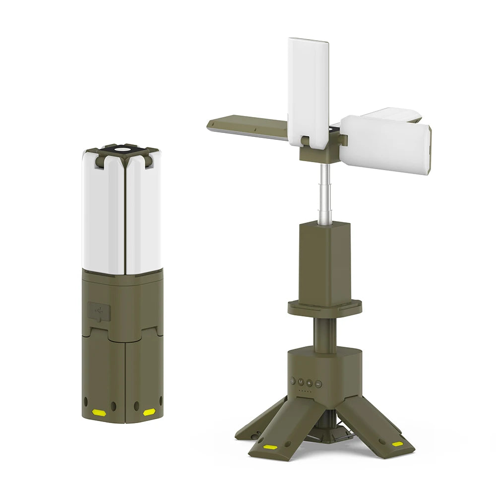 Rechargeable Outdoor Hiking/Fishing Tent Lamp 6000 LM,14000mAh