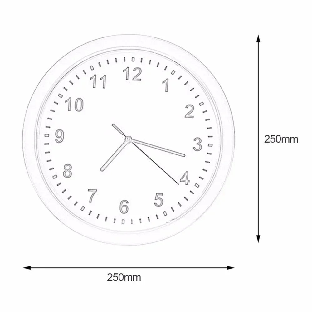 Hidden Safe Wall Clock Money Jewellery Stuff Storage Ideal for Home Office