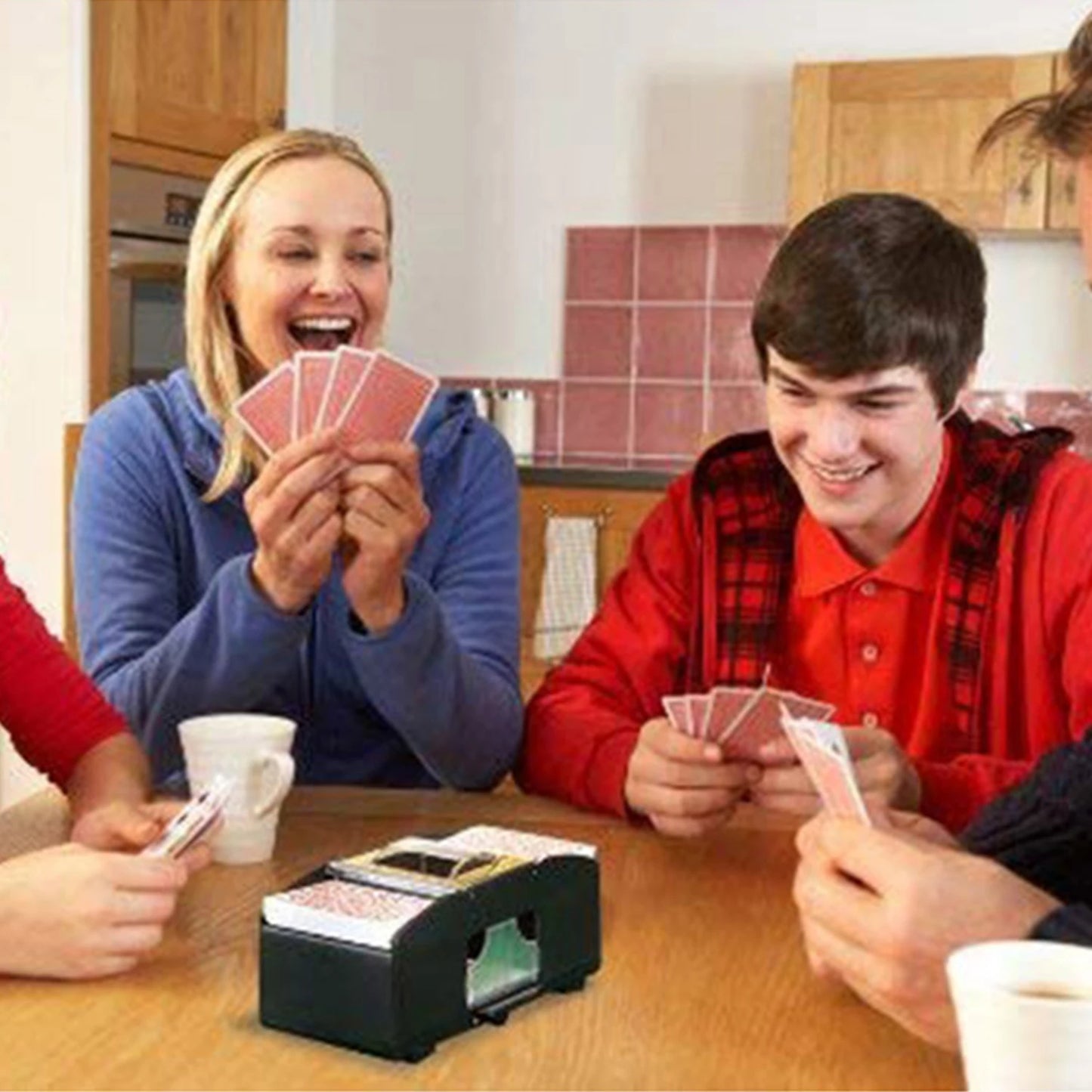 Automatic Playing Card Shuffler for Poker and Other Card Games