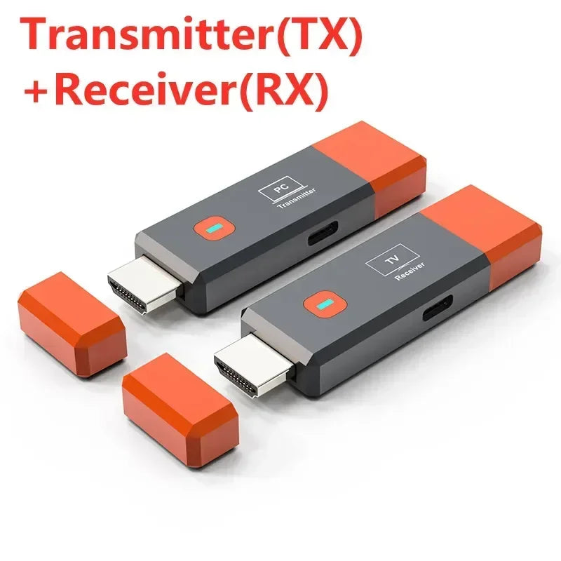 Wireless HDMI Video Transmitter and Receiver For PC Laptop To Projector Monitor
