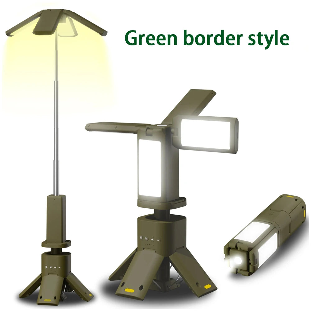 Rechargeable Outdoor Hiking/Fishing Tent Lamp 6000 LM,14000mAh