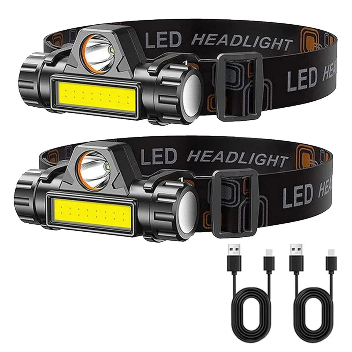LumosPro Max Rechargeable COB Headlamp