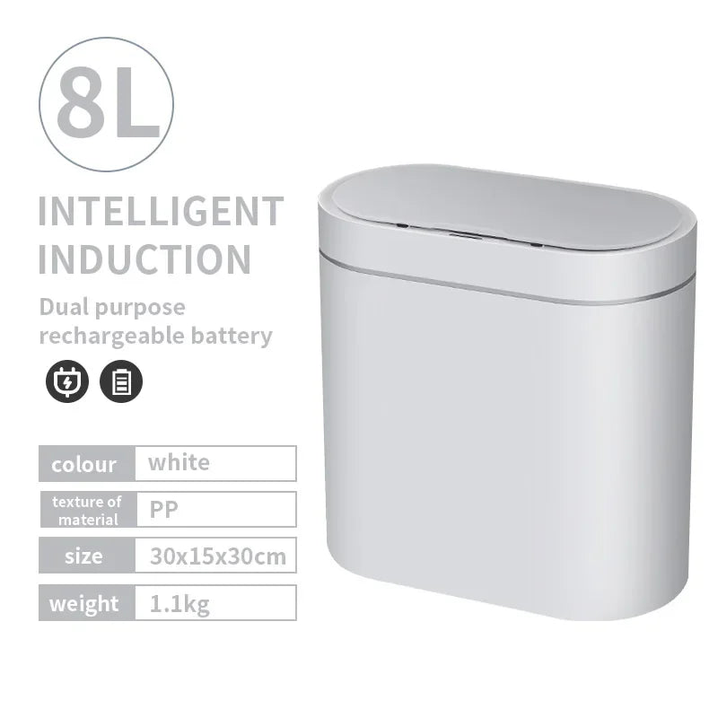8L/7L Smart Automatic Trash Can