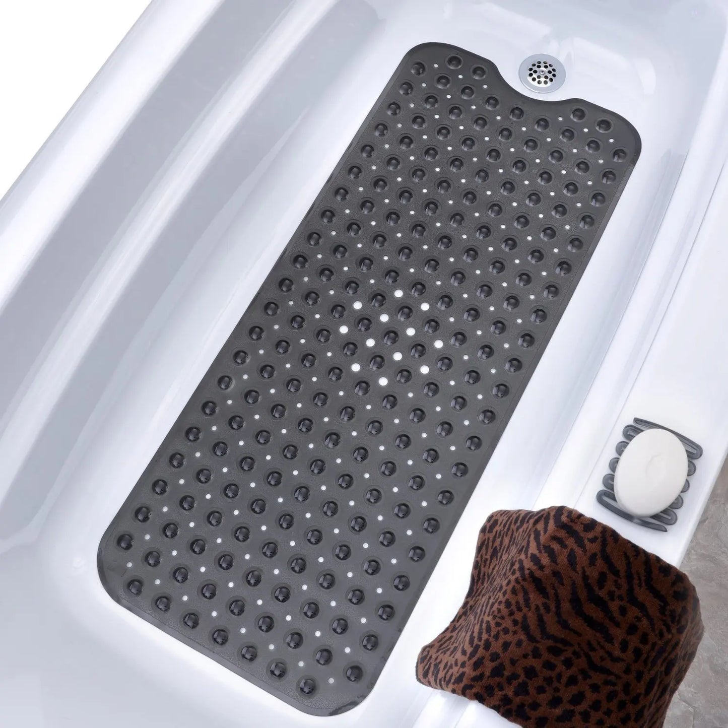 PVC Bathroom Anti-slip Mat with Suction Cup