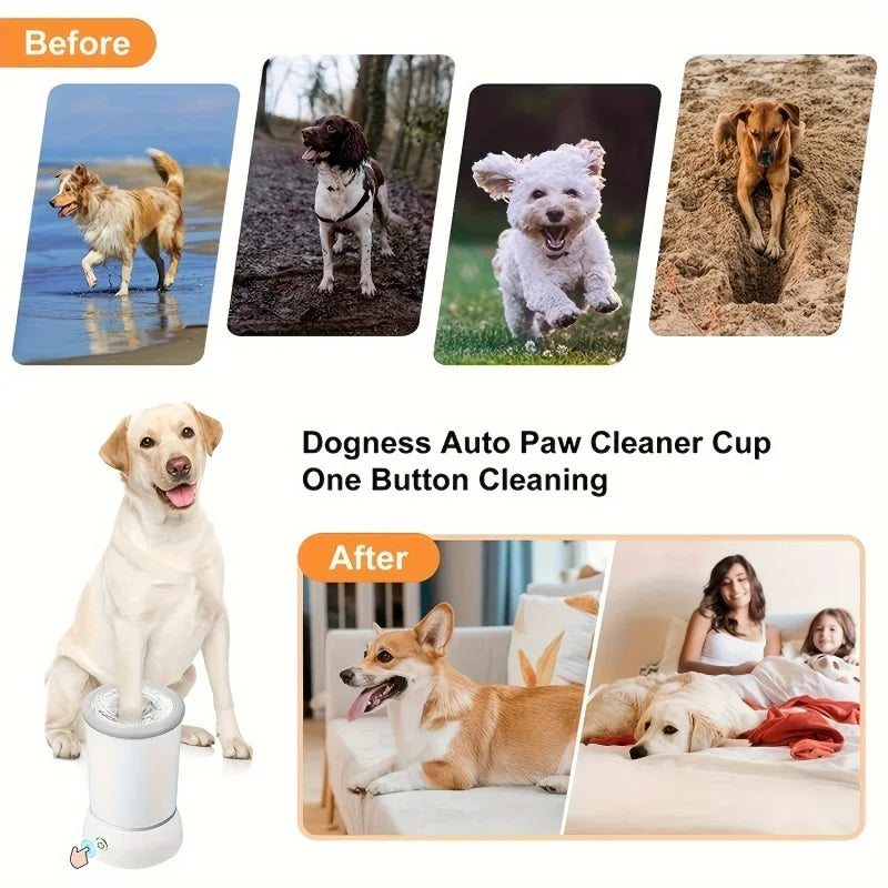 Portable Quick Pet Paw Cleaner