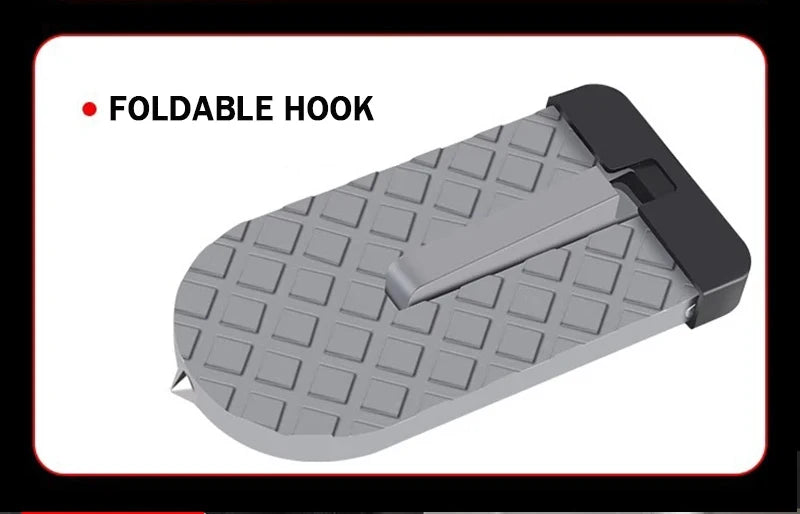 TheUniQuick Roof Access Door Step Hook Stand Pedals/ Safety Hammer