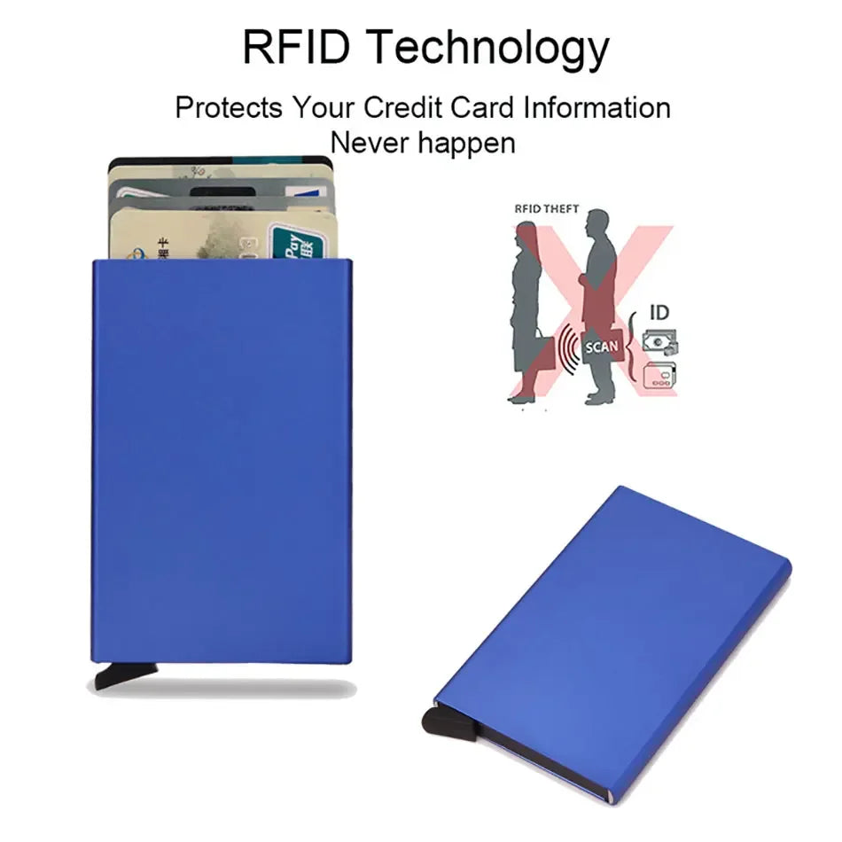 RFID Metal Credit Card Smart Wallet