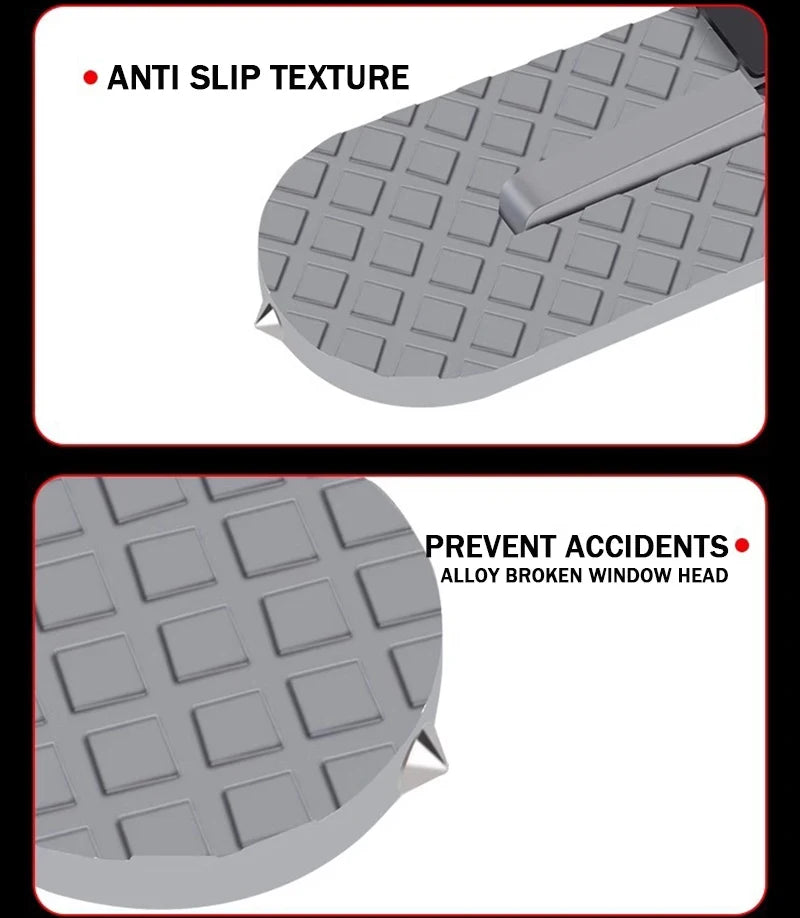 TheUniQuick Roof Access Door Step Hook Stand Pedals/ Safety Hammer