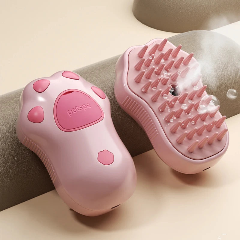 3 in 1 Steamy Pet Brush for Cat/Dog