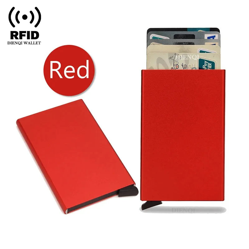 RFID Metal Credit Card Smart Wallet