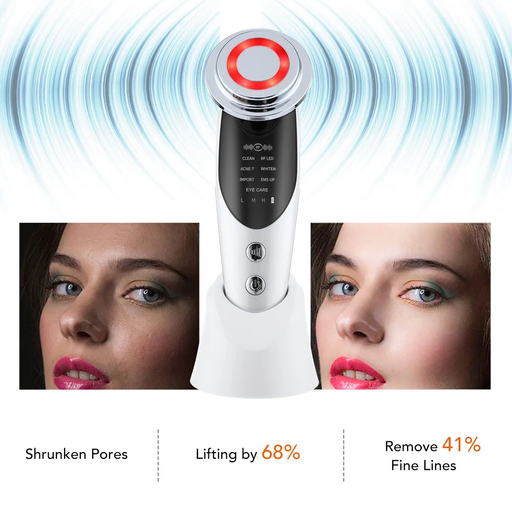 7 in 1 Face Massager for Face Lifting and Skin Rejuvenation