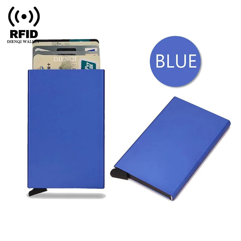 RFID Metal Credit Card Smart Wallet