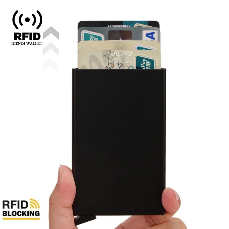 RFID Metal Credit Card Smart Wallet