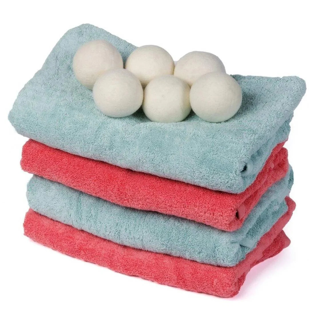 UniQuick Clothes Wool Dryer Balls Laundry For Tumble Dryer Reusable
