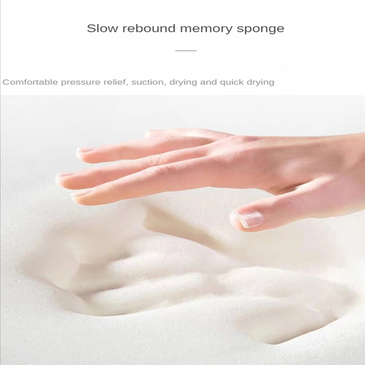 3D Anti Slip Bathroom Mat Machine Washable Quick Drying