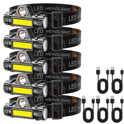 LumosPro Max Rechargeable COB Headlamp