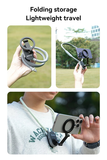 TUQ Silicone Magnetic Quick Release Neck Mount