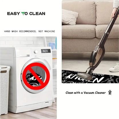 3D Anti Slip Bathroom Mat Machine Washable Quick Drying
