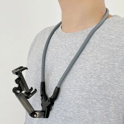 TUQ Universal Adjustable Phone Clip Holder With Chest Strap