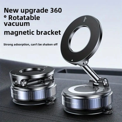 Magnetic Aluminum Alloy Car Phone Holder with 360° Rotation