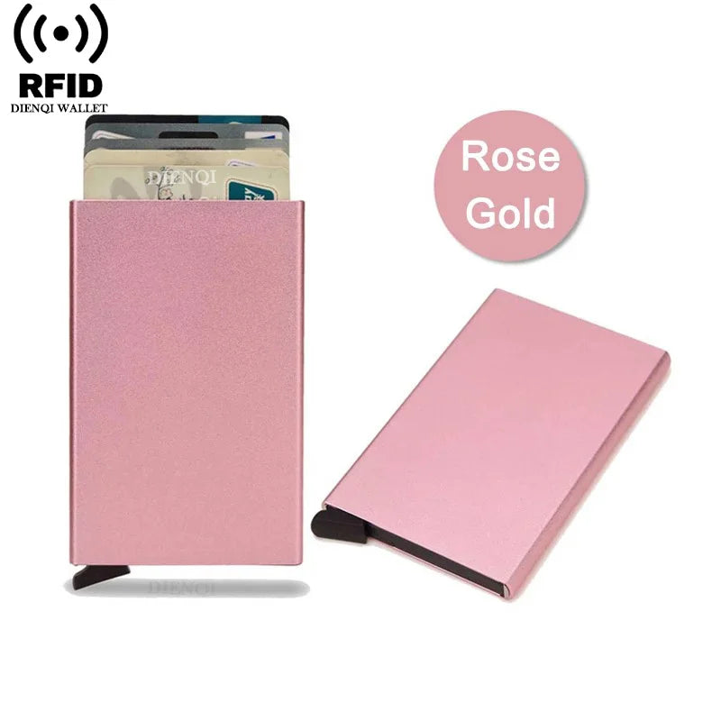 RFID Metal Credit Card Smart Wallet