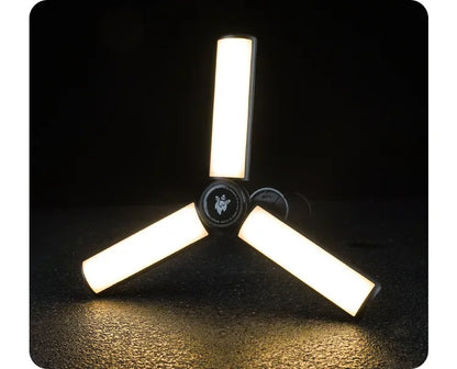 2 in 1 Rechargeable Telescopic Camping Lantern and Flashlight