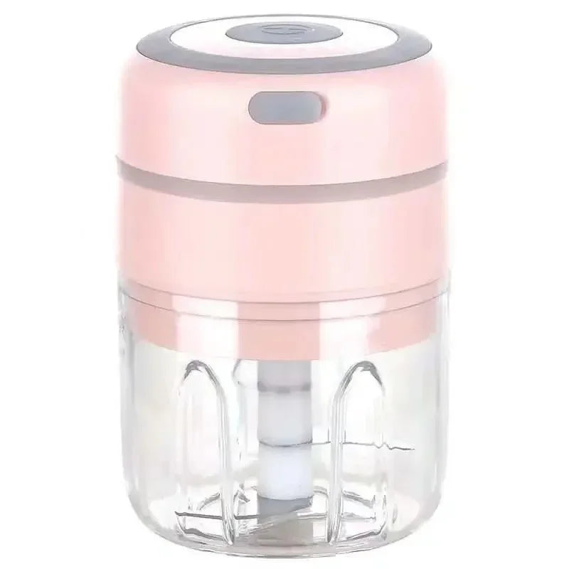 Mini Electric Garlic Chopper USB Charging 100,250,300ML