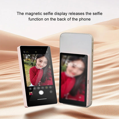 Phone Selfie Monitor Screen for Vlog  and Live Stream -For iPhone and Android