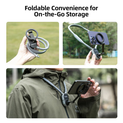 TUQ Silicone Magnetic Quick Release Neck Mount