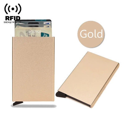 RFID Metal Credit Card Smart Wallet