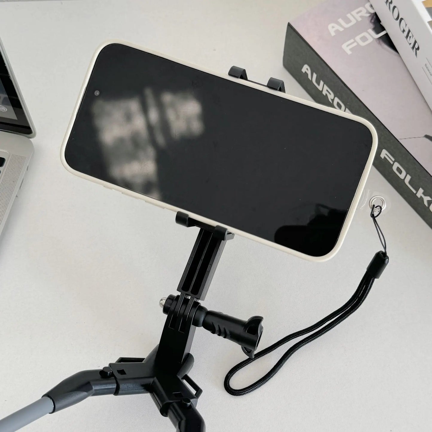 TUQ Universal Adjustable Phone Clip Holder With Chest Strap